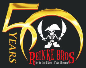 Reinke Brothers 50th Anniversary Logo